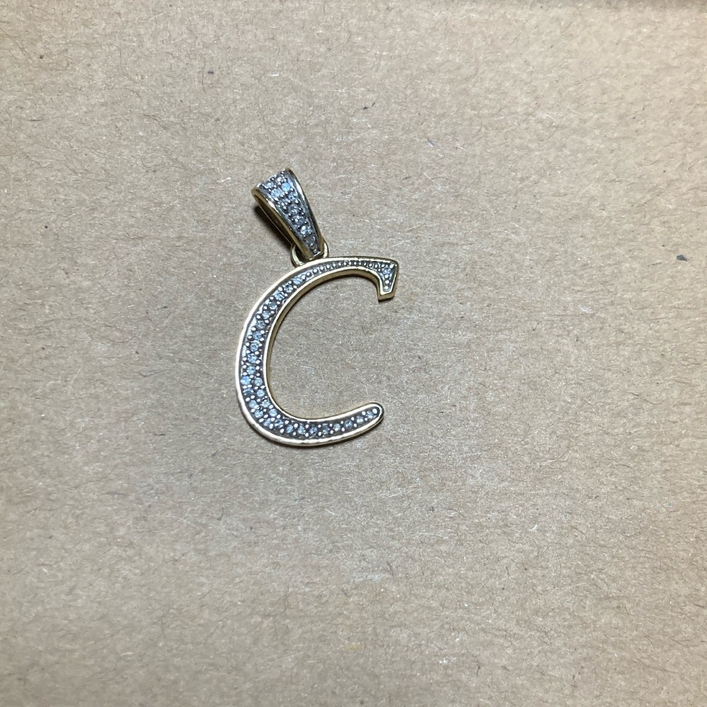 Gold chain charm 10K GOLD